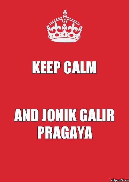 Keep Calm and Jonik Galir Pragaya, Комикс Keep Calm 3