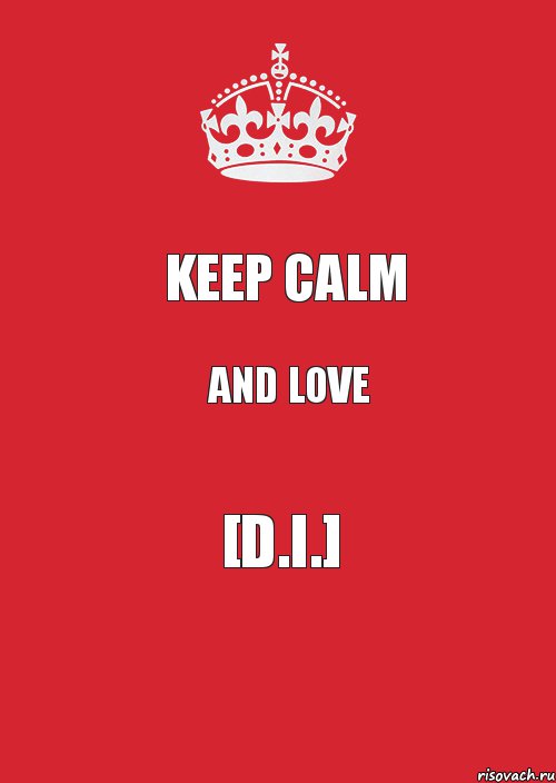 Keep Calm And Love [D.I.], Комикс Keep Calm 3