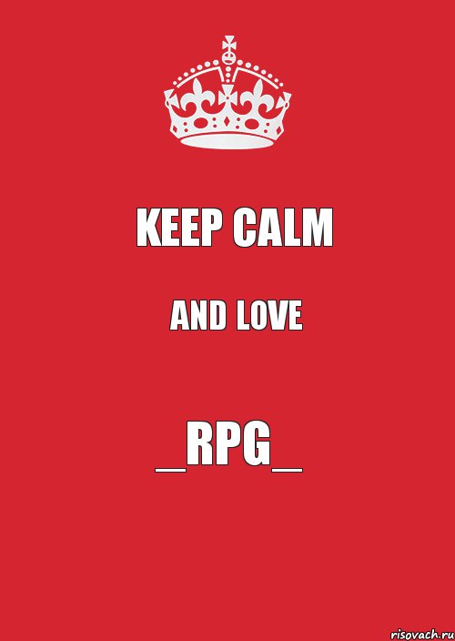 Keep Calm And Love _RPG_, Комикс Keep Calm 3