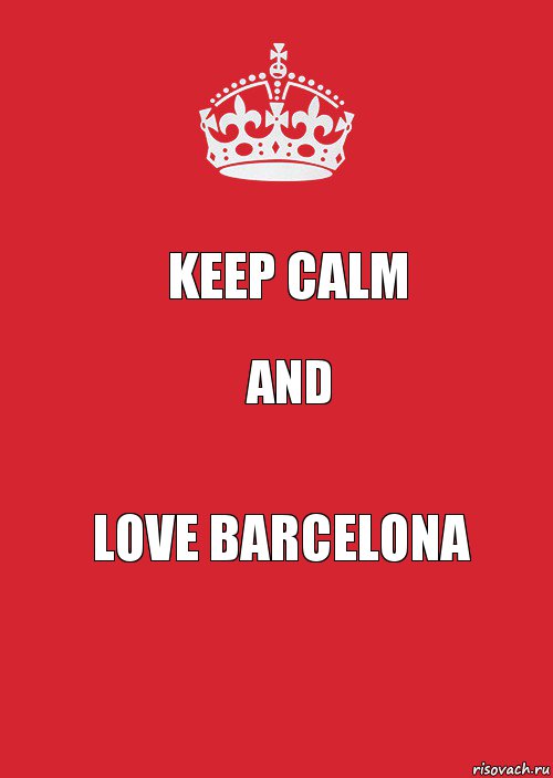 Keep calm and Love Barcelona, Комикс Keep Calm 3