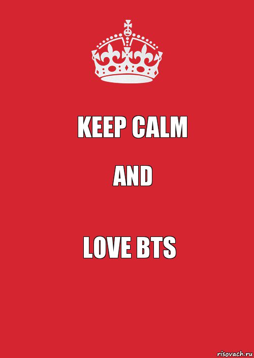 KEEP CALM AND LOVE BTS, Комикс Keep Calm 3