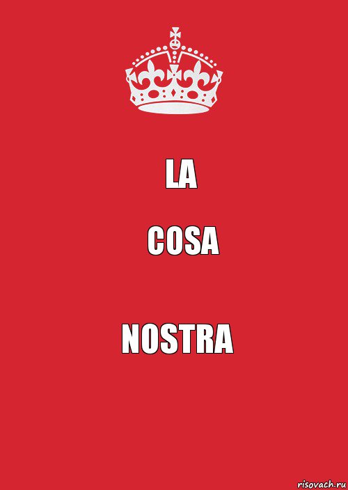 La cosa Nostra, Комикс Keep Calm 3