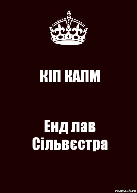 КІП КАЛМ Енд лав Сільвєстра, Комикс keep calm