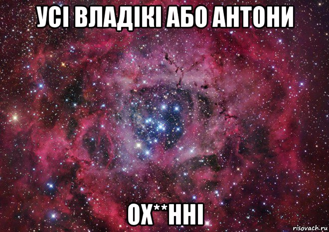 усі владікі або антони ох**нні, Мем Ты просто космос