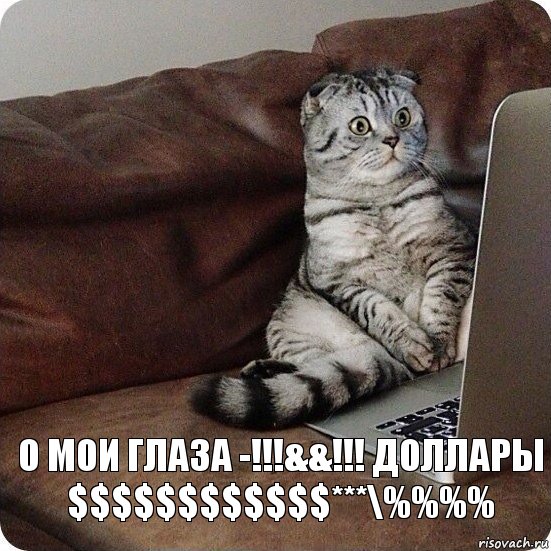 О мои глаза -!!!&&!!! доллары $$$$$$$$$$$$***\%%%%, Комикс котэфинал