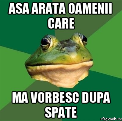 Asa arata oamenii care ma vorbesc dupa spate, Мем  Мерзкая жаба