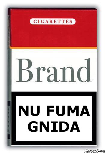 Nu fuma gnida