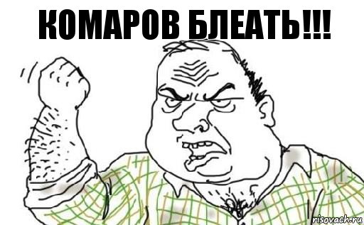 Комаров блеать!!!, Комикс Мужик блеать