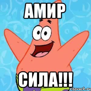 Амир Сила!!!, Мем Патрик