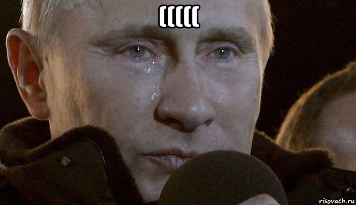 ((((( , Мем Плачущий Путин