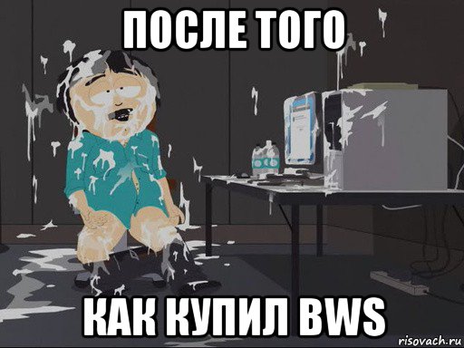 после того как купил bws