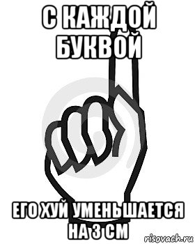 с каждой буквой его хуй уменьшается на 3 см, Мем Сейчас этот пидор напишет хуйню