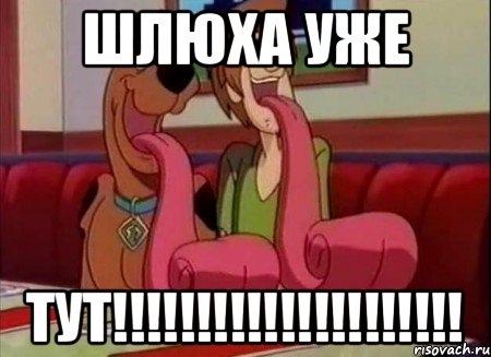 Шлюха уже ТУТ!!!!!!!!!!!!!!!!!!!!!, Мем Скуби ду