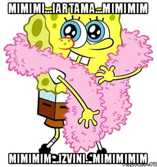 mimimi...iartama...mimimim mimimim...izvini...mimimimim, Мем Спанч боб