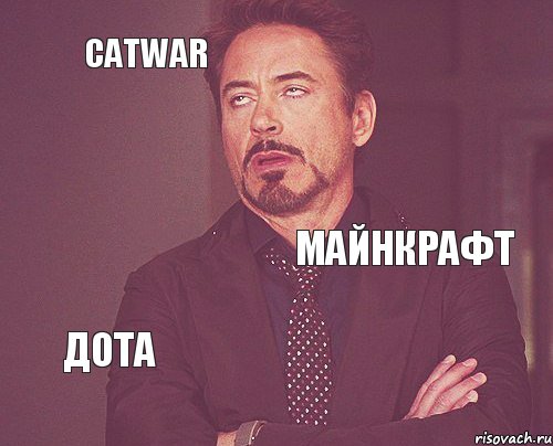 catwar майнкрафт дота   , Мем твое выражение лица