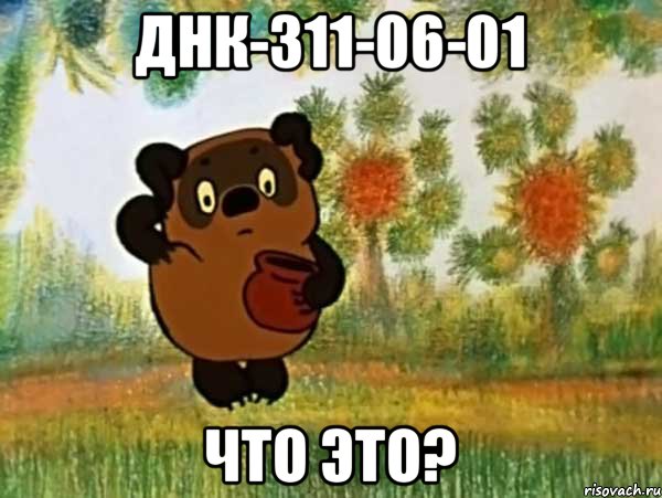 ДНК-311-06-01 Что это?, Мем Винни пух чешет затылок