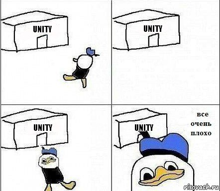 Unity Unity Unity Unity, Комикс Все очень плохо