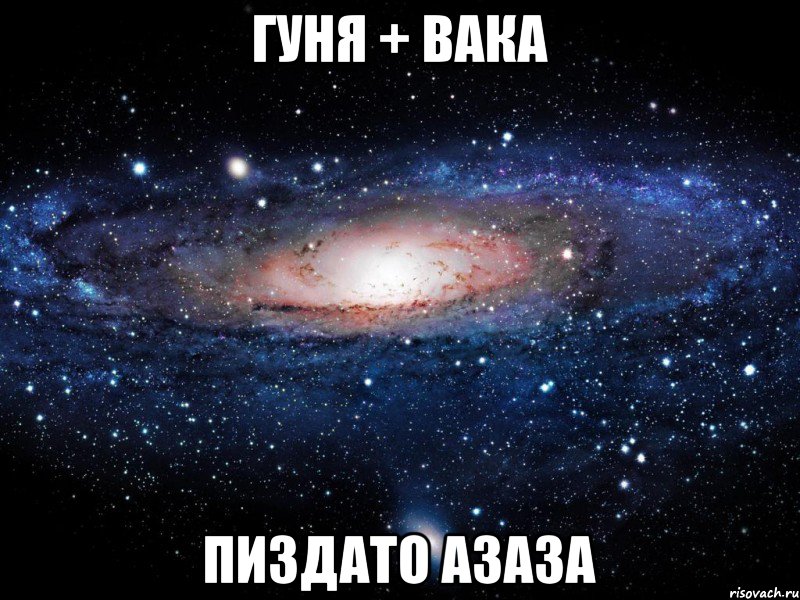 ГУНЯ + ВАКА Пиздато Азаза, Мем Вселенная