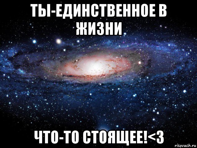 ты-единственное в жизни что-то стоящее!<3, Мем Вселенная