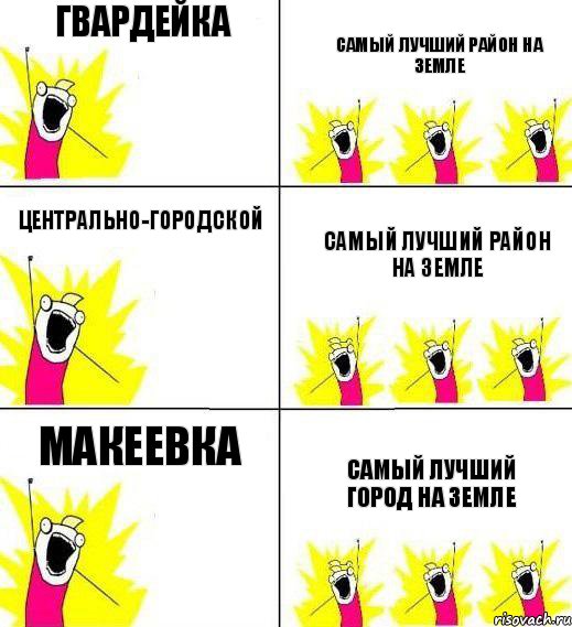 Гвардейка Самый лучший район на земле Центрально-городской Самый лучший район на земле Макеевка Самый лучший город на земле, Комикс Кто мы и чего мы хотим