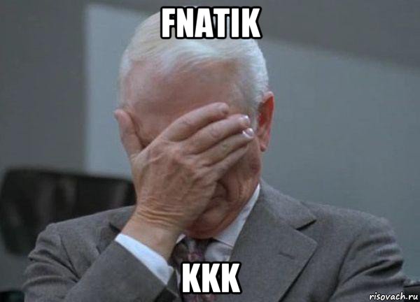 fnatik kkk, Мем facepalm