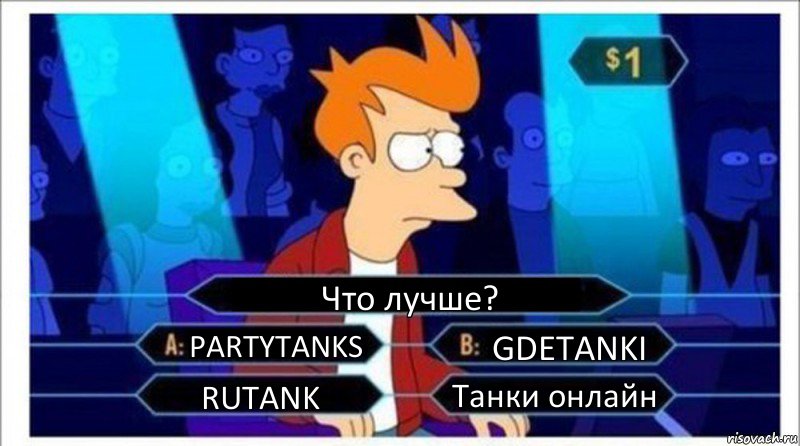 Что лучше? PARTYTANKS GDETANKI RUTANK Танки онлайн