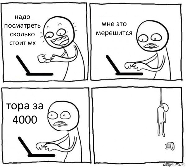 надо посматреть сколько стоит мх мне это мерешится тора за 4000 , Комикс интернет убивает