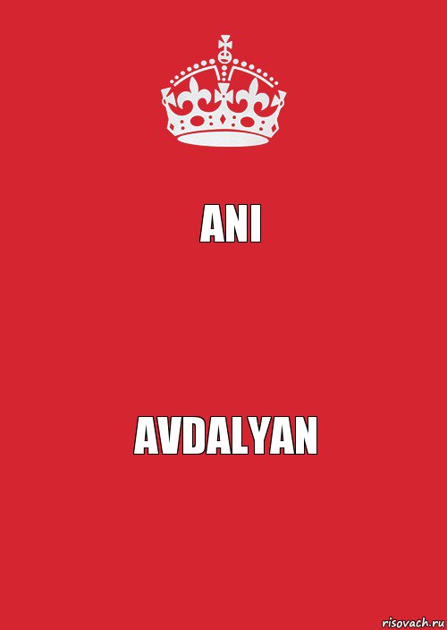 Ani  Avdalyan, Комикс Keep Calm 3