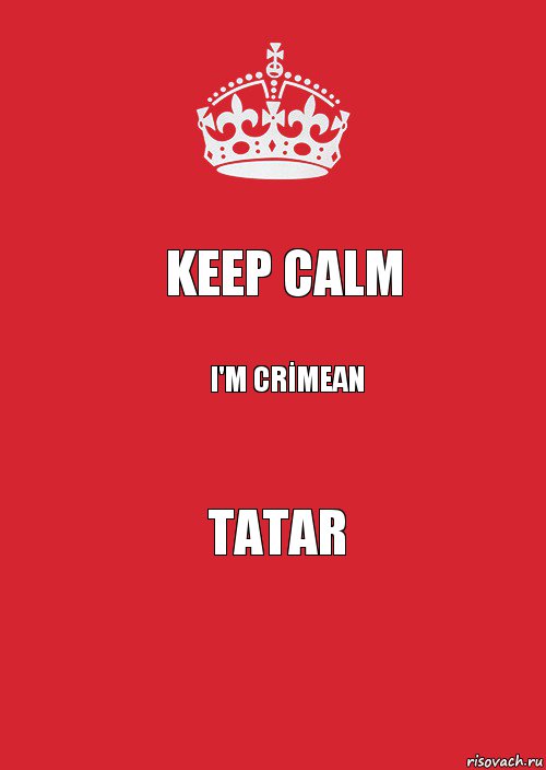 KEEP CALM I'M CRİMEAN TATAR, Комикс Keep Calm 3