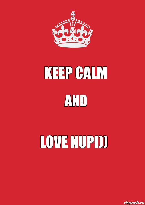 Keep calm And Love Nupi)), Комикс Keep Calm 3