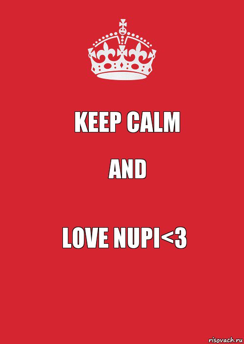 Keep calm And Love Nupi<3, Комикс Keep Calm 3