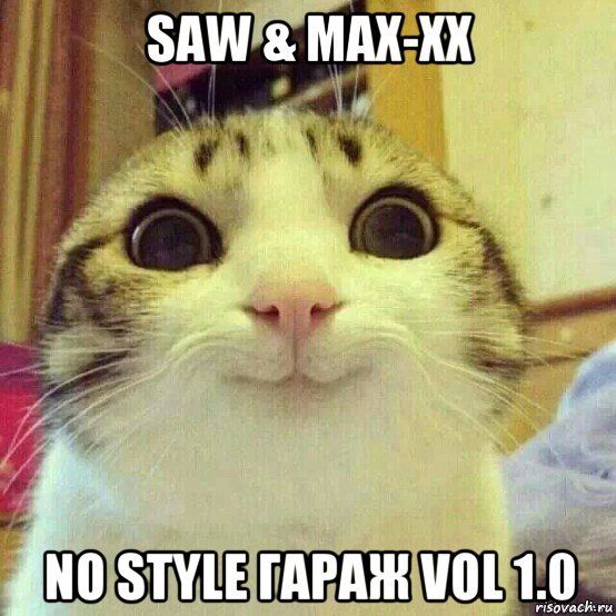 saw & max-xx no style гараж vol 1.0, Мем       Котяка-улыбака