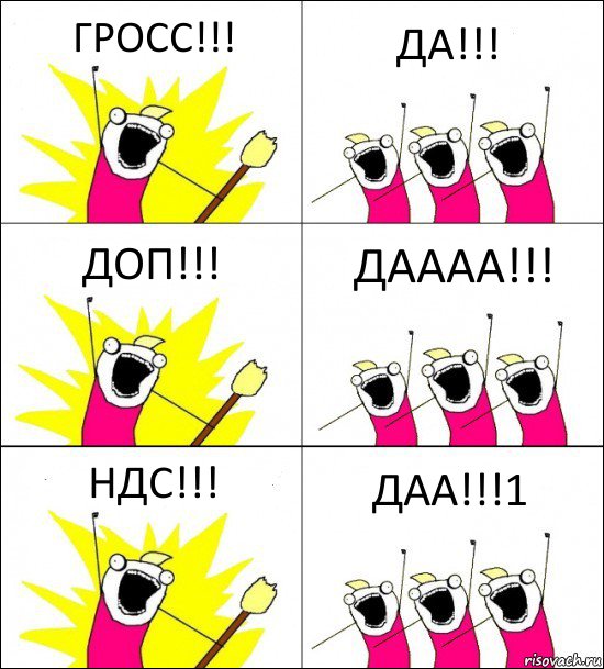 ГРОСС!!! ДА!!! ДОП!!! ДАААА!!! НДС!!! ДАА!!!1, Комикс кто мы