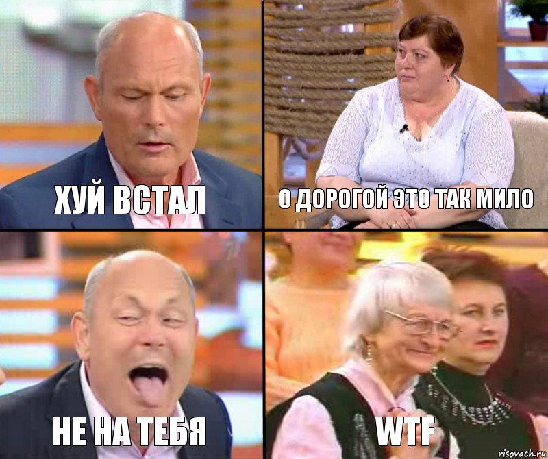 О дорогой это так мило хуй встал не на тебя WTF, Комикс малахов плюс