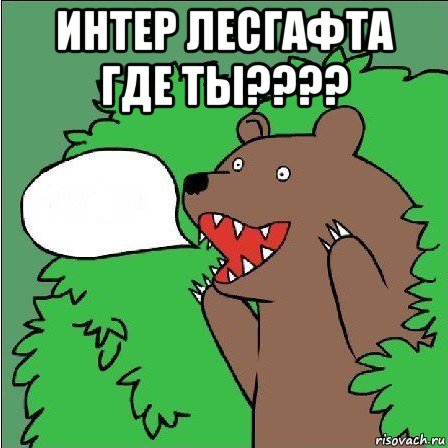 интер лесгафта где ты???? , Мем Медведь-шлюха