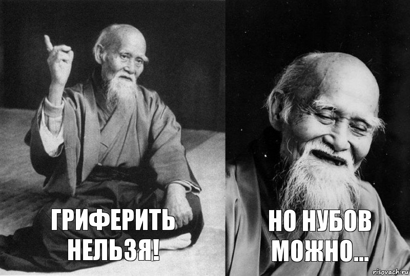 Гриферить нельзя! Но нубов можно...