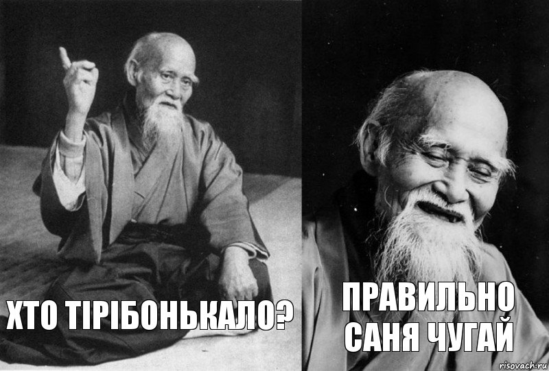 хто тірібонькало? правильно саня чугай, Комикс Мудрец-монах (2 зоны)