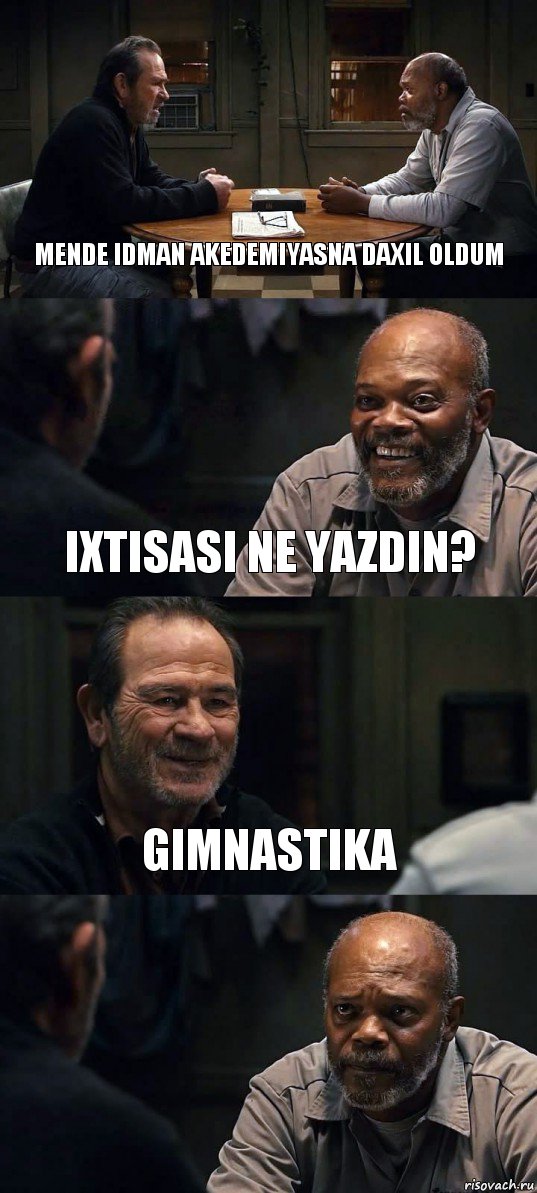 MENDE IDMAN AKEDEMIYASNA DAXIL OLDUM IXTISASI NE YAZDIN? GIMNASTIKA , Комикс The Sunset Limited