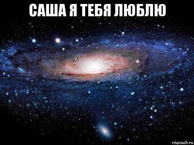 саша я тебя люблю , Мем Вселенная