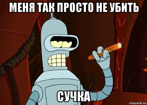 меня так просто не убить сучка, Мем bender