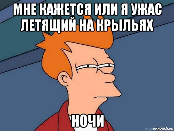 мне кажется или я ужас летящий на крыльях ночи, Мем  Фрай (мне кажется или)