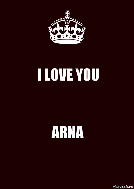 I LOVE YOU ARNA, Комикс keep calm