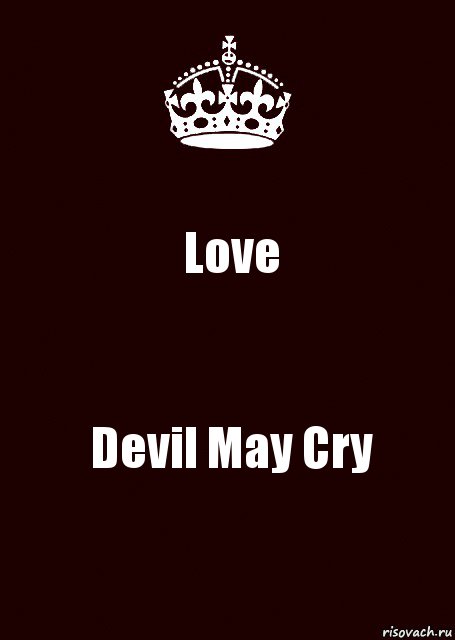 Love Devil May Cry