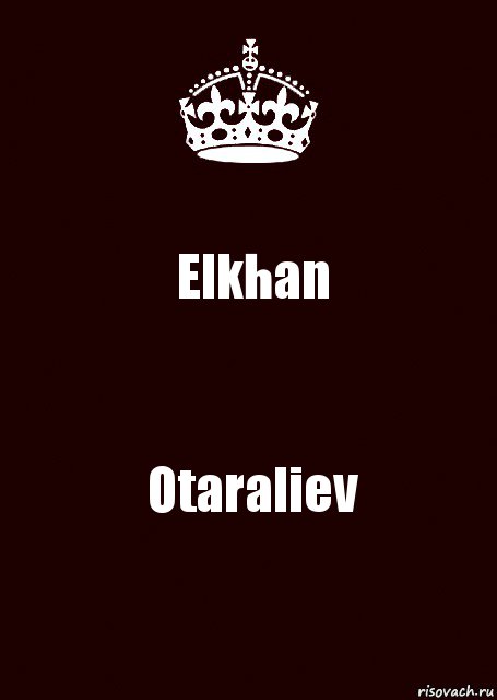 Elkhan Otaraliev