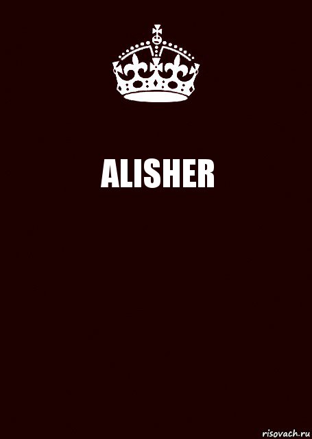 ALISHER 