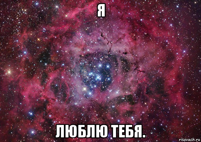 я люблю тебя.