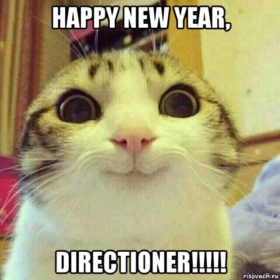 happy new year, directioner!!!!!, Мем       Котяка-улыбака