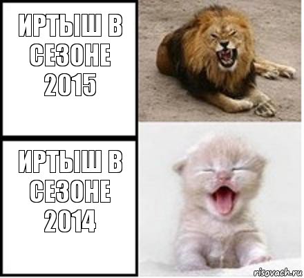 Иртыш в сезоне 2015 Иртыш в сезоне 2014