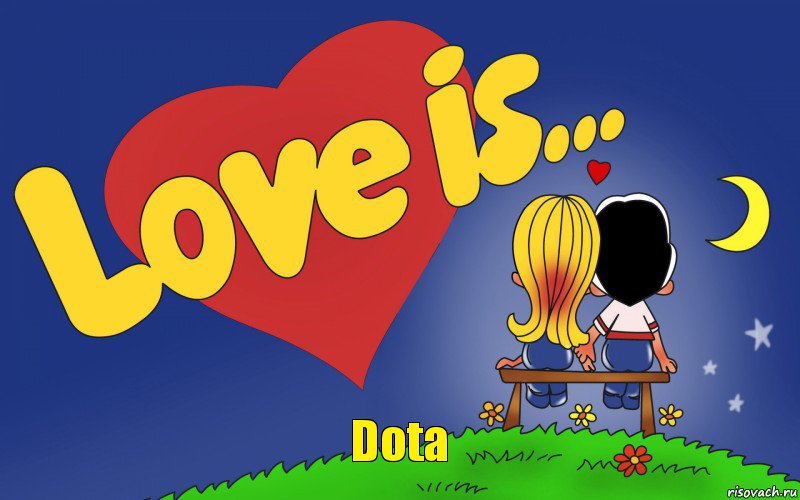 Dota, Комикс Love is