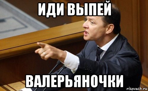 иди выпей валерьяночки, Мем ляшко